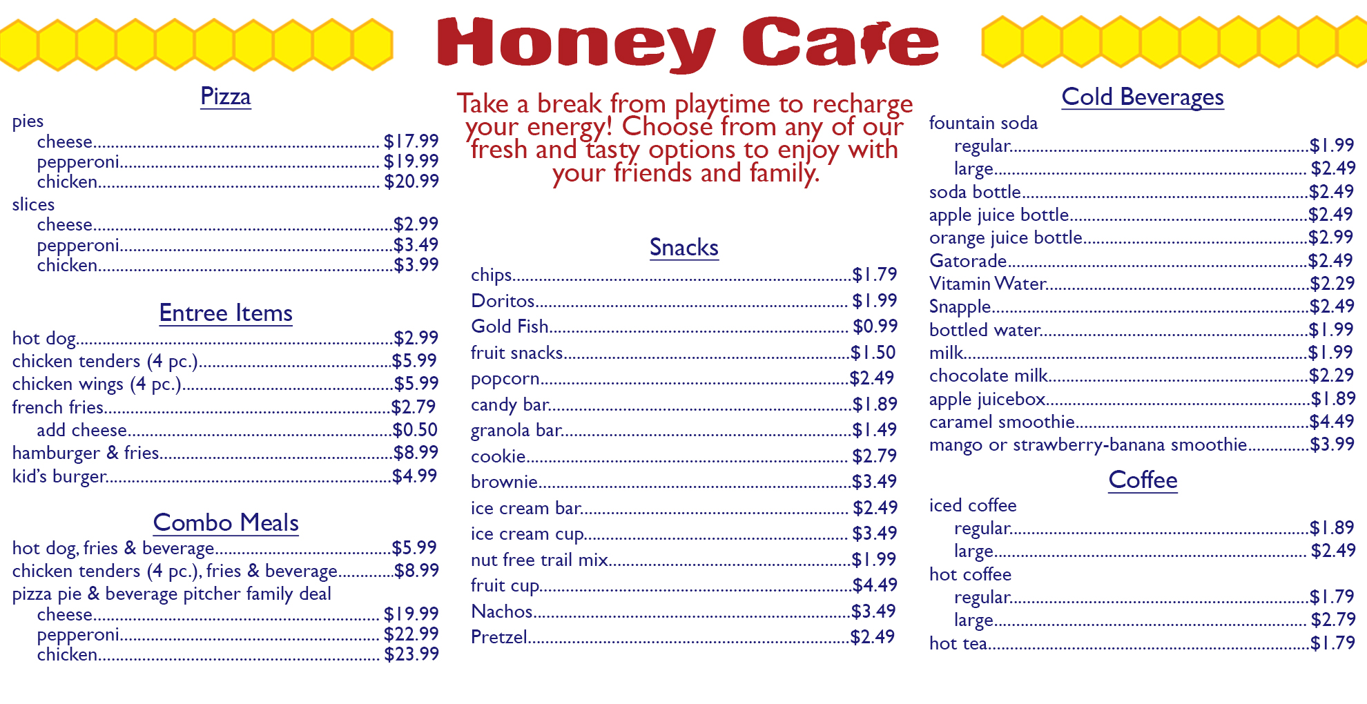 honey cafe S Billy BeezBilly Beez
