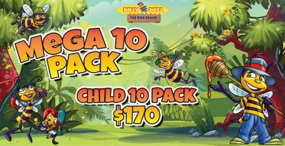 Billy Beez
The Kid's Choice
Mega 10 Pack
Child 10 pack
$170