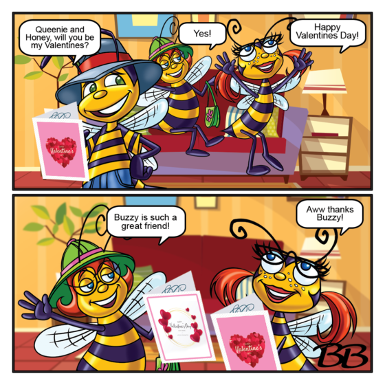 happy valentine's day comic