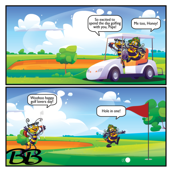 golf lovers day comic