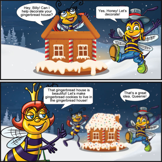 Gingerbread House comic