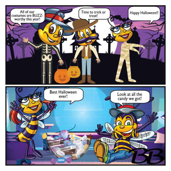 happy halloween comic