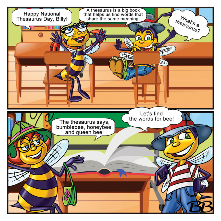 Thesaurus day Billy BeezBilly Beez