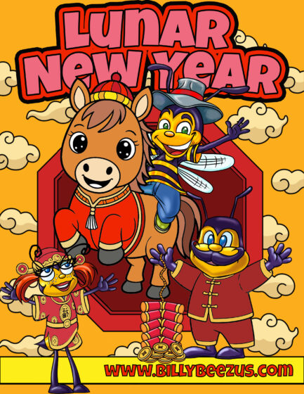 Lunar New Year color page