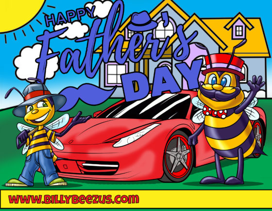 Happy Father's Day www.billybeezus.com