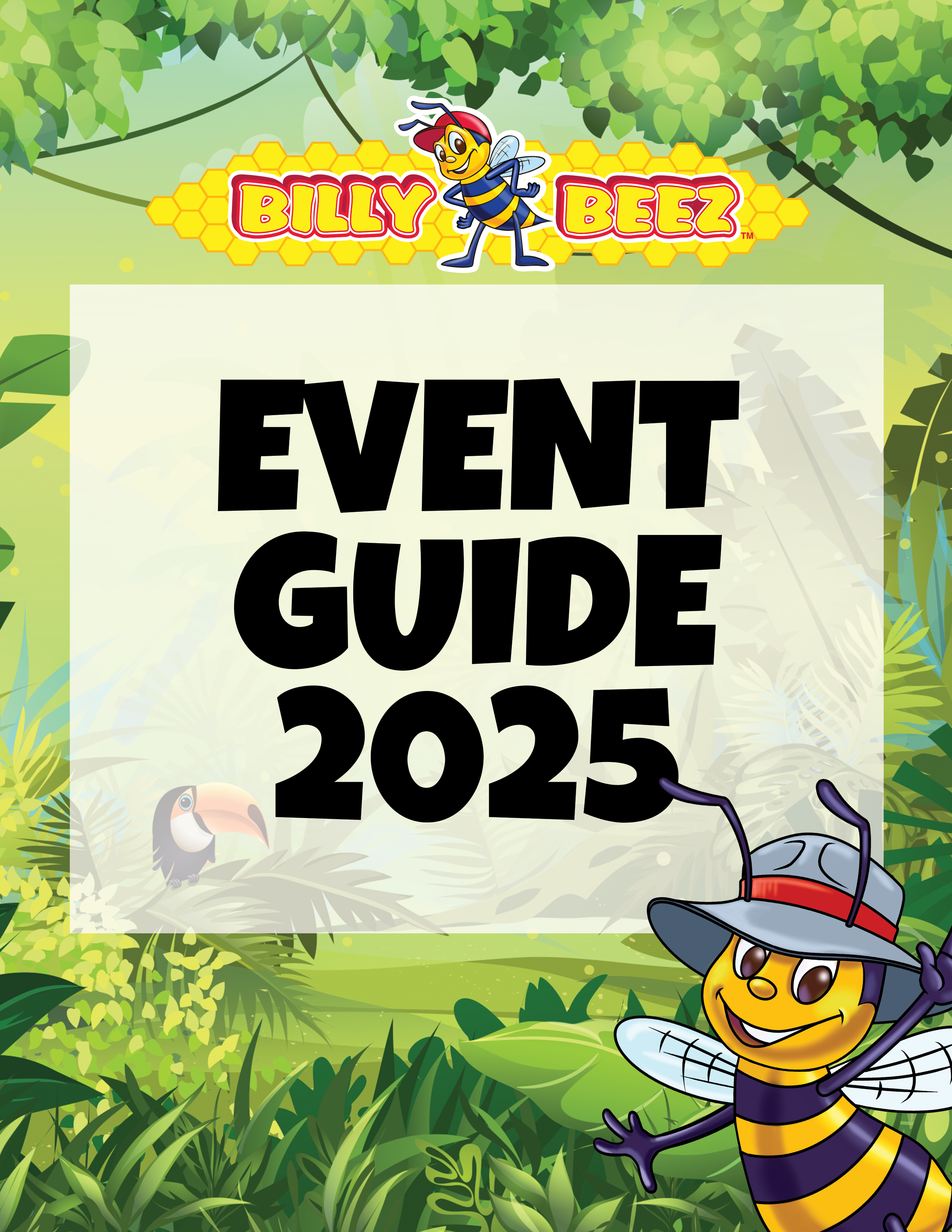 Billy Beez Event Guide 2025