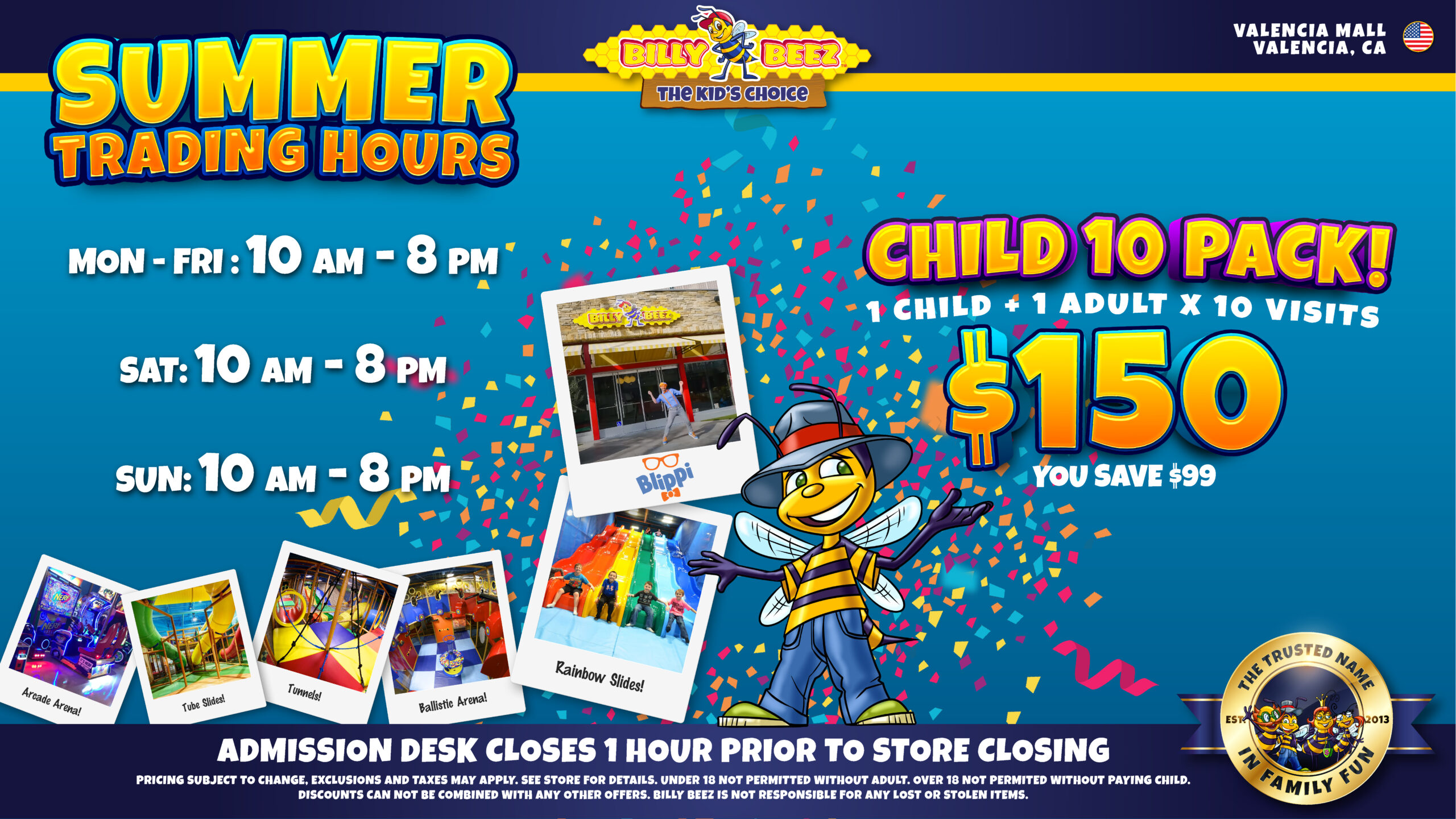 Summer extended hours