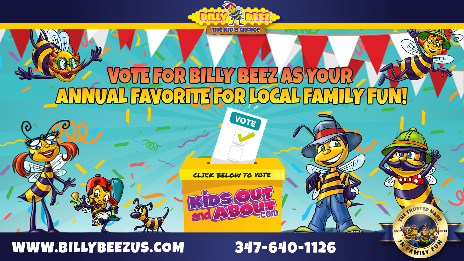 kids out and about voting 2025