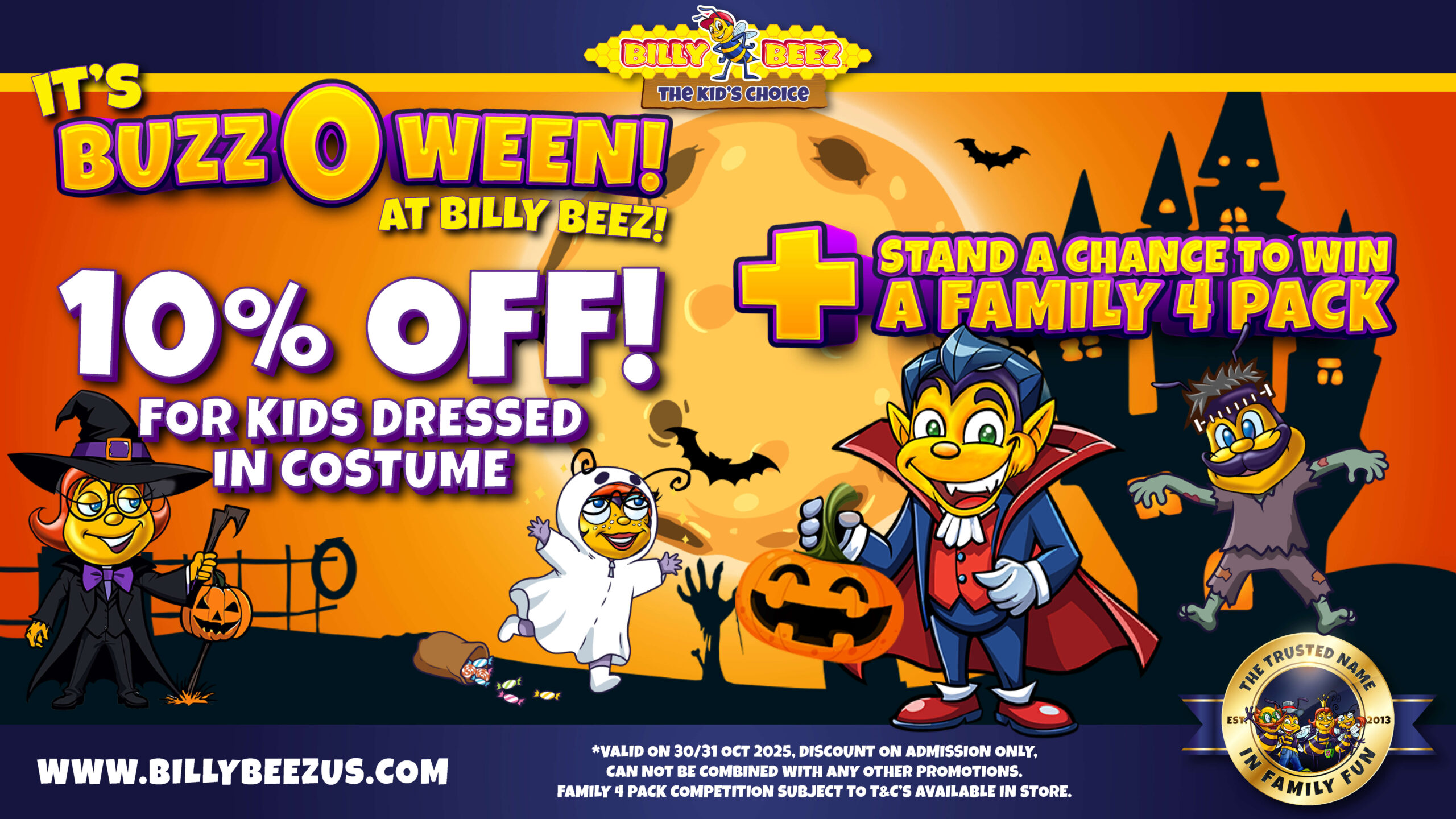 Buzzoween 10% off deal