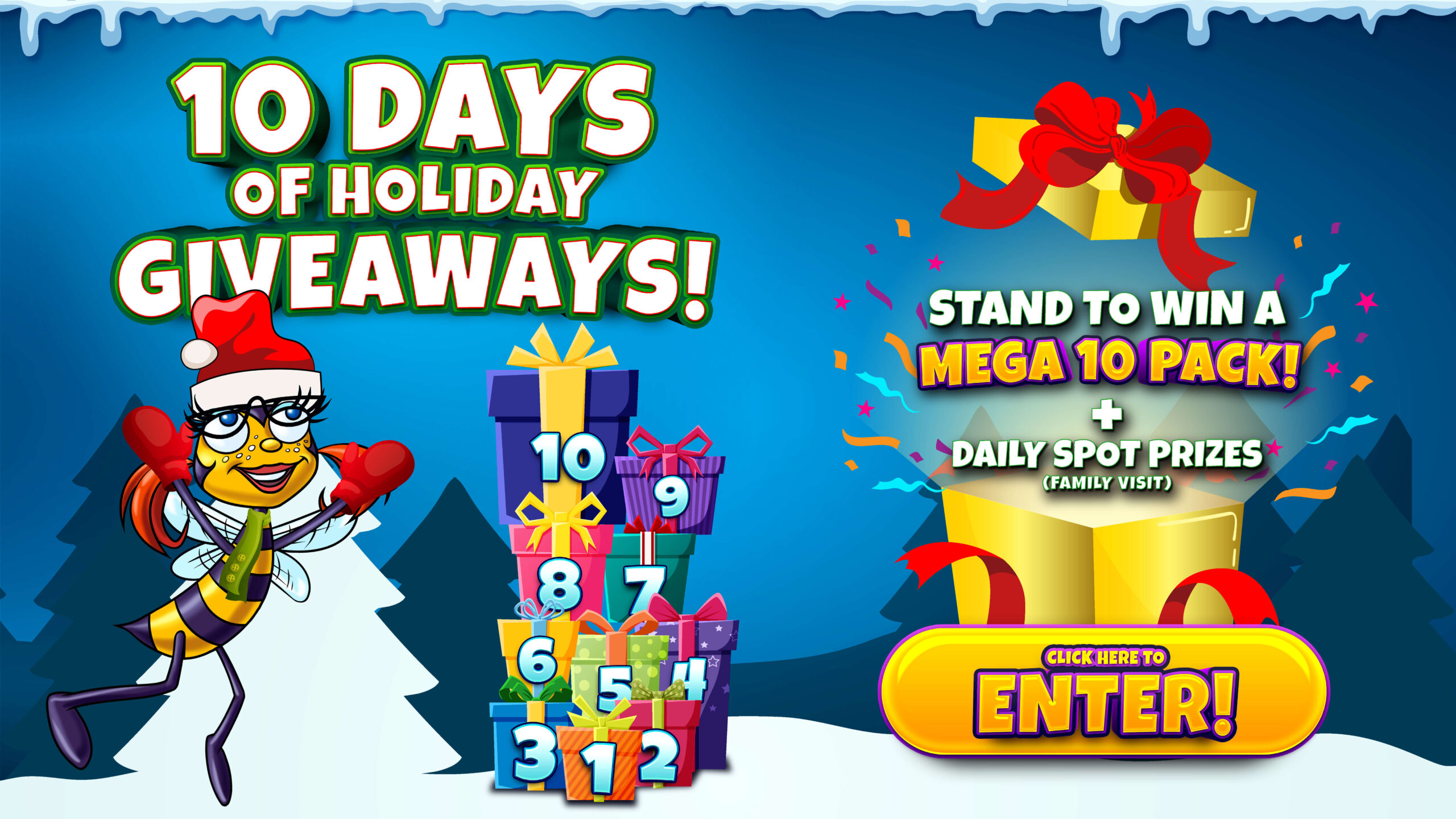 10 Days of giveaway