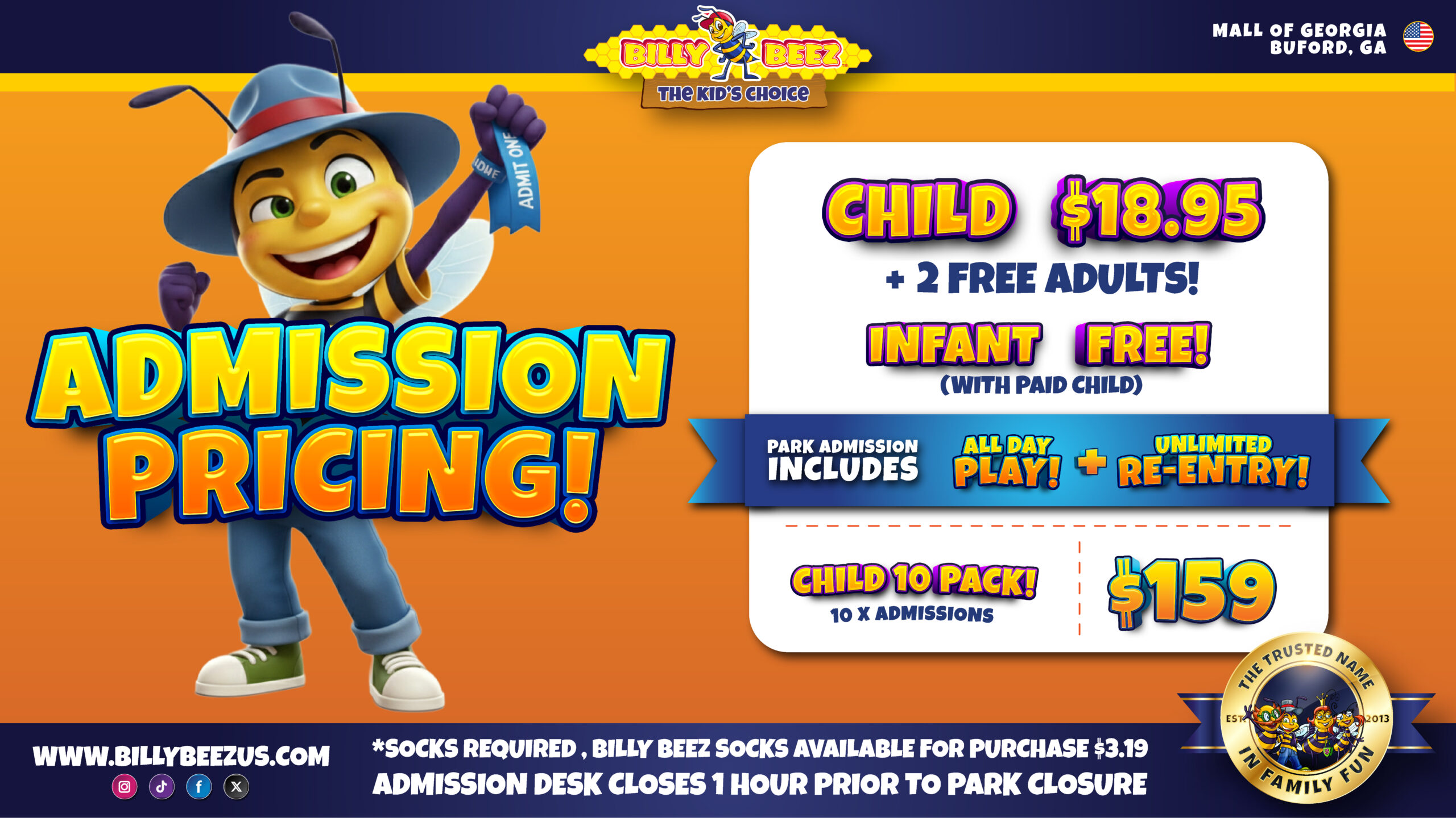 MOG Admission pricing geo pop up