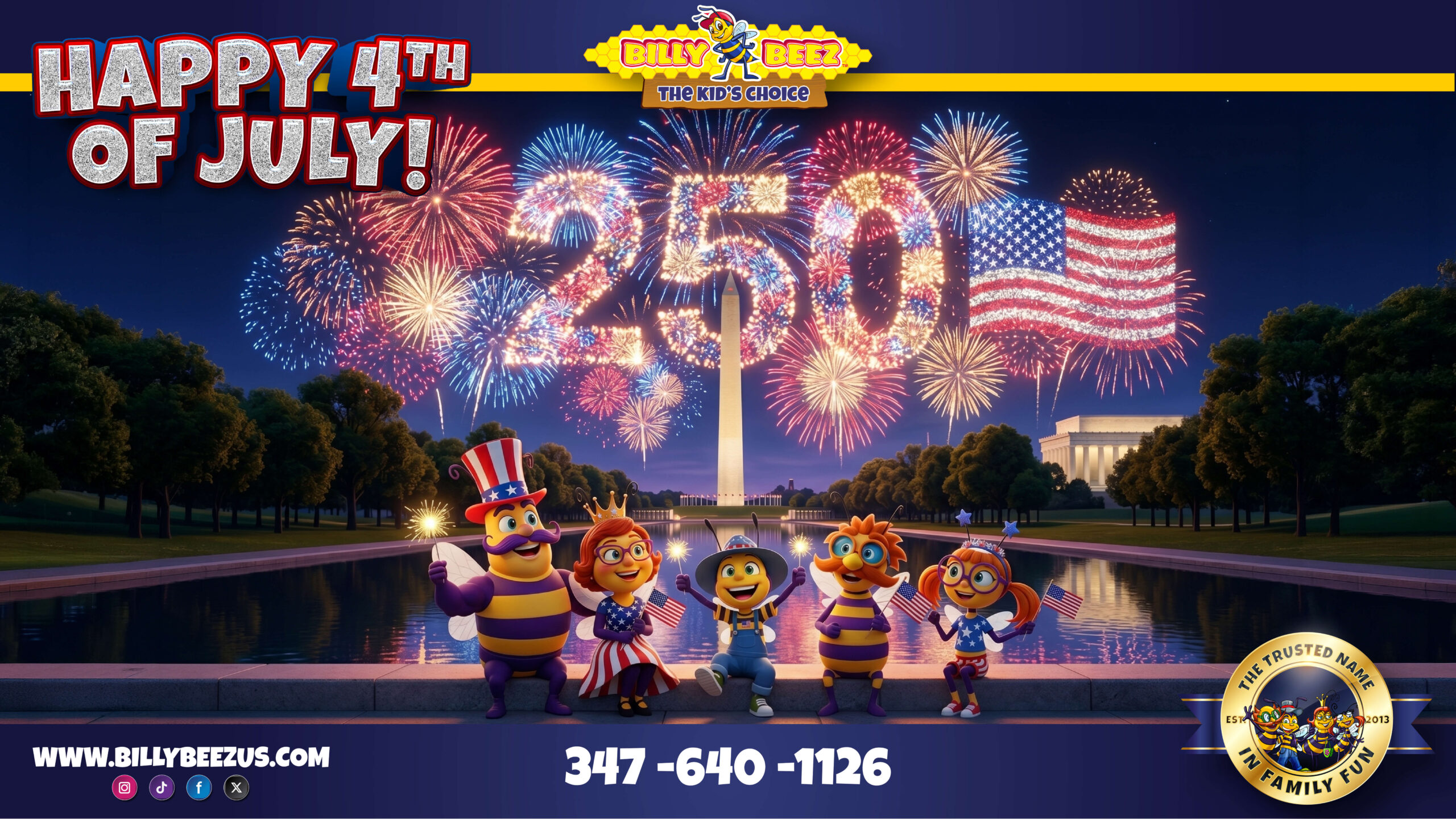 BILLY BEEZ USA JULY 4TH OPEN